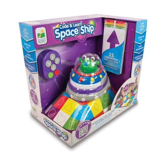 Code & Learn Space Ship By The Learning Journey | 11" x 10.5" x 7.25" | Michaels®